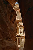 Petra - the impressive Khaznat al-Faroun known as the Treasury of the Pharaoh 